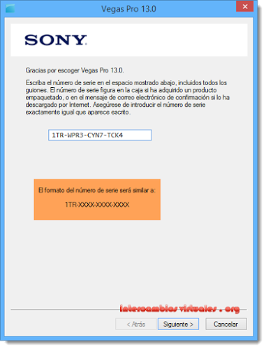 Code Authentication Sony Vegas Pro 11.0